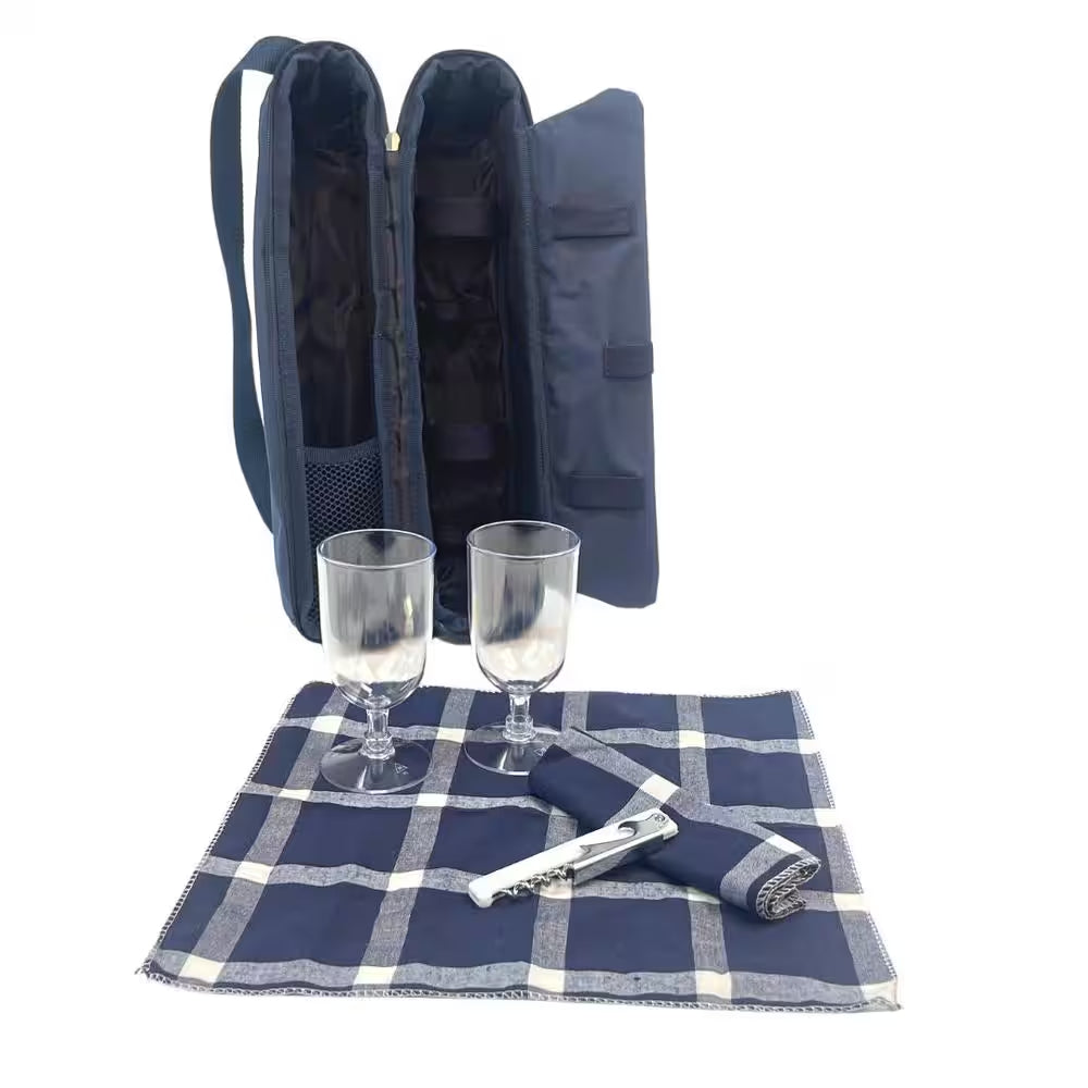 7-Piece Wine Carrier Tote Bag with Wine Accessories