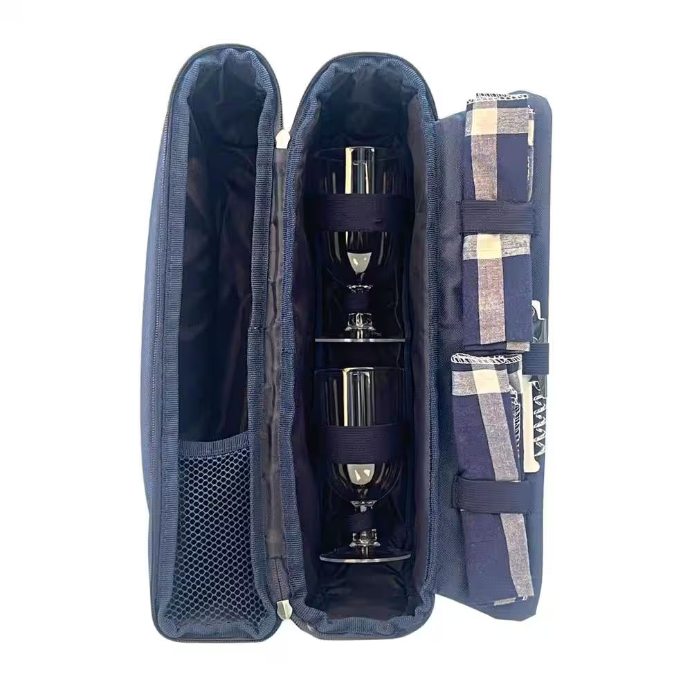 7-Piece Wine Carrier Tote Bag with Wine Accessories