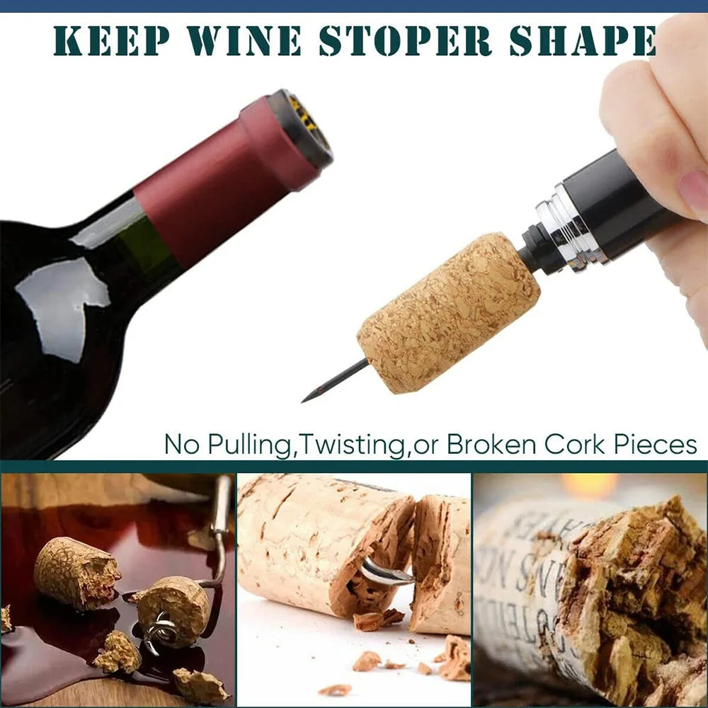 Air Pump Wine Bottle Opener (Corkscrew) 