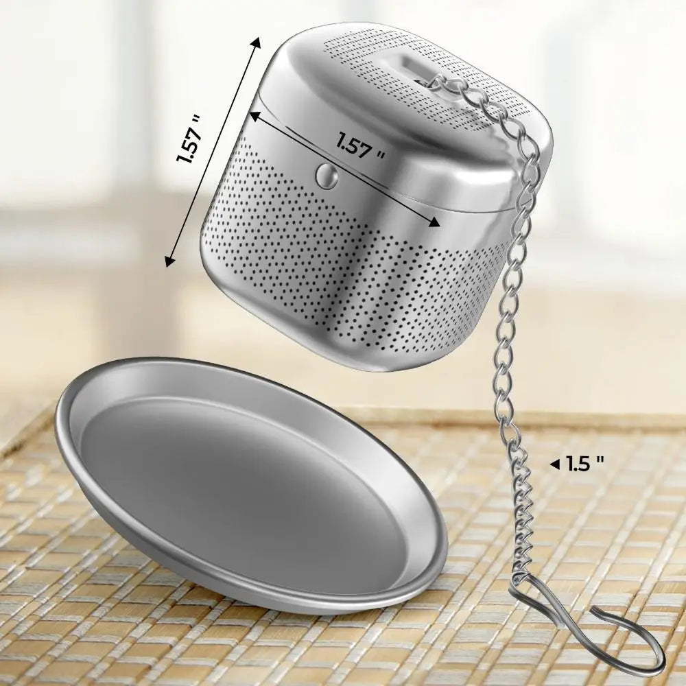 Tea Infuser Ball with Chain 
